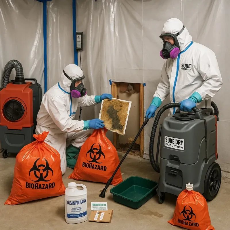 Contaminated Water Handling Protocols process in Cave Spring, VA